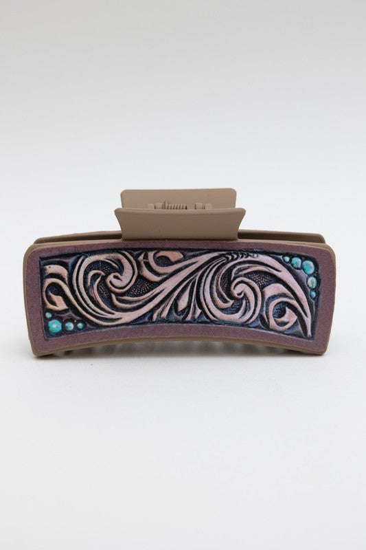 Cowgirl Clips Western Boho Hair Claw Clips