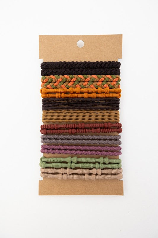 Wrap It Up Stackable Hair Tie Bracelet Set