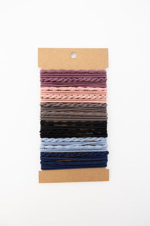 Wrap It Up Stackable Hair Tie Bracelet Set
