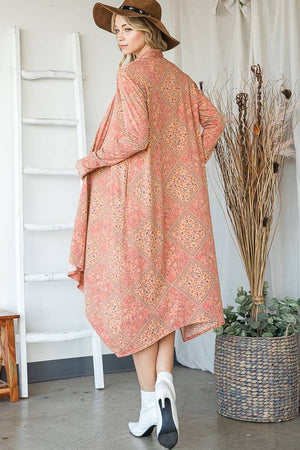 Desert Drift Long Cardigan