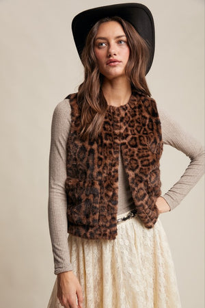 On The Prowl Leopard Print Faux Fur Fest