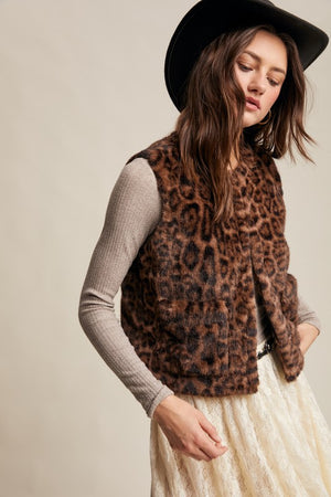 On The Prowl Leopard Print Faux Fur Fest