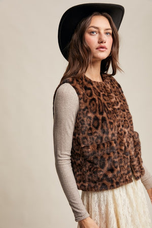 On The Prowl Leopard Print Faux Fur Fest
