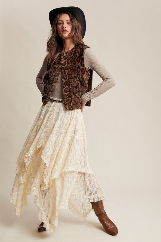 On The Prowl Leopard Print Faux Fur Fest