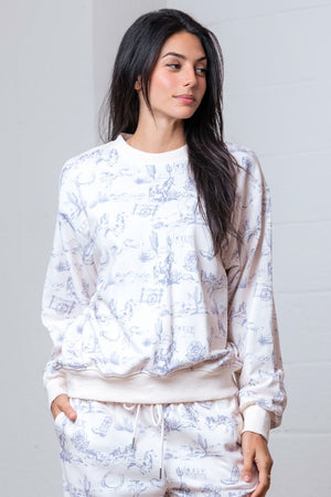 Hooked On A Feeling Western Sweat Set