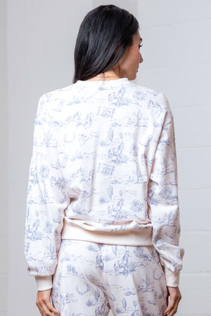 Hooked On A Feeling Western Sweat Set