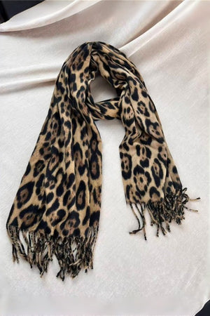 On The Prowl Leopard Scarf