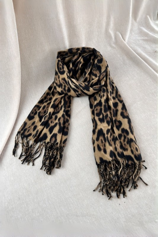 On The Prowl Leopard Scarf