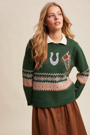 The Equestrian Pullover Sweater