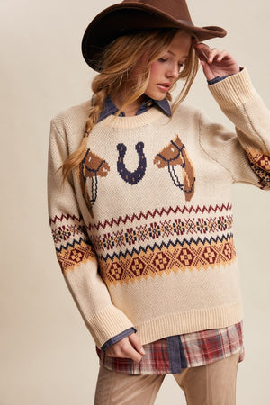 The Equestrian Pullover Sweater