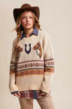 The Equestrian Pullover Sweater