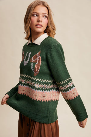 The Equestrian Pullover Sweater