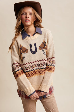 The Equestrian Pullover Sweater