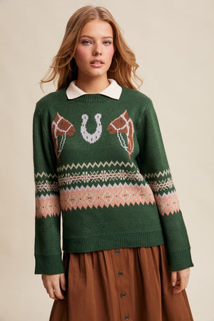 The Equestrian Pullover Sweater