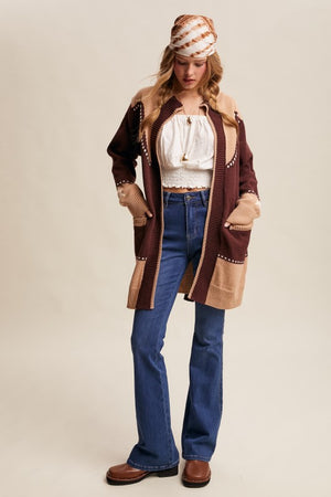 Hay There Horse Cardigan Sweater