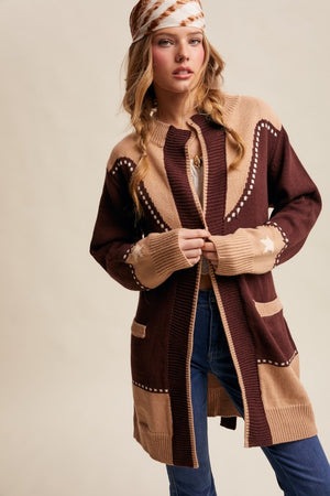 Hay There Horse Cardigan Sweater