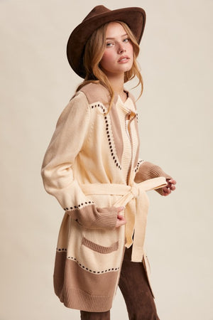 Hay There Horse Cardigan Sweater