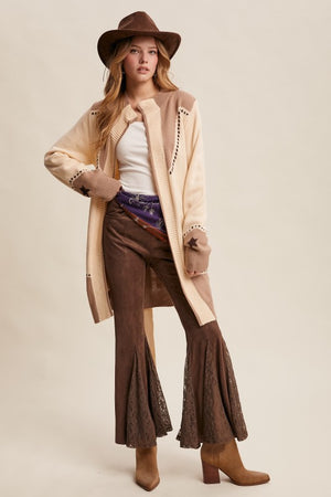 Hay There Horse Cardigan Sweater