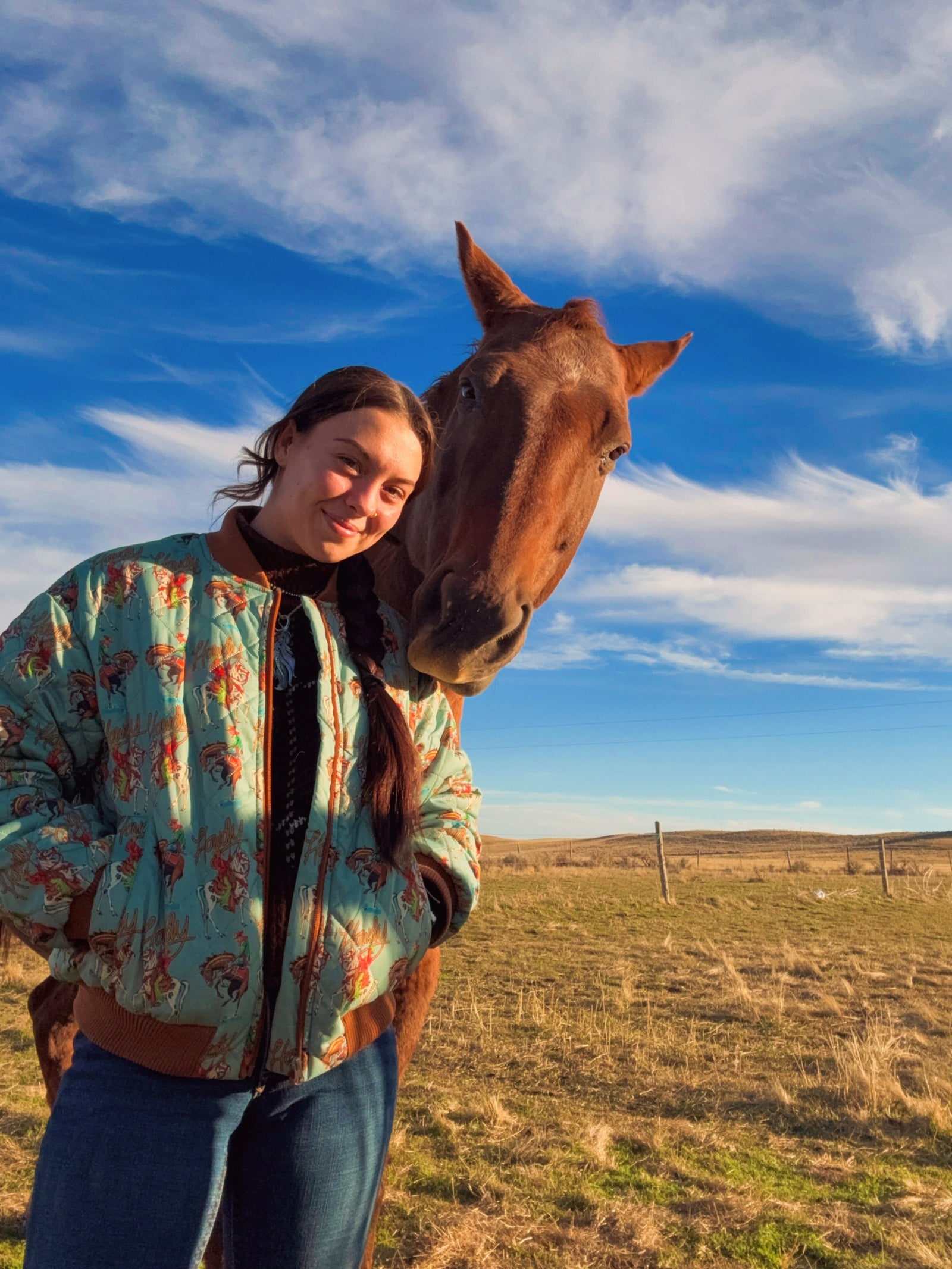 The Buckin’ Bronco Bomber Jacket
