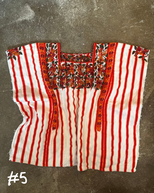 Hand Embroidered Guatemalan  Huipils
