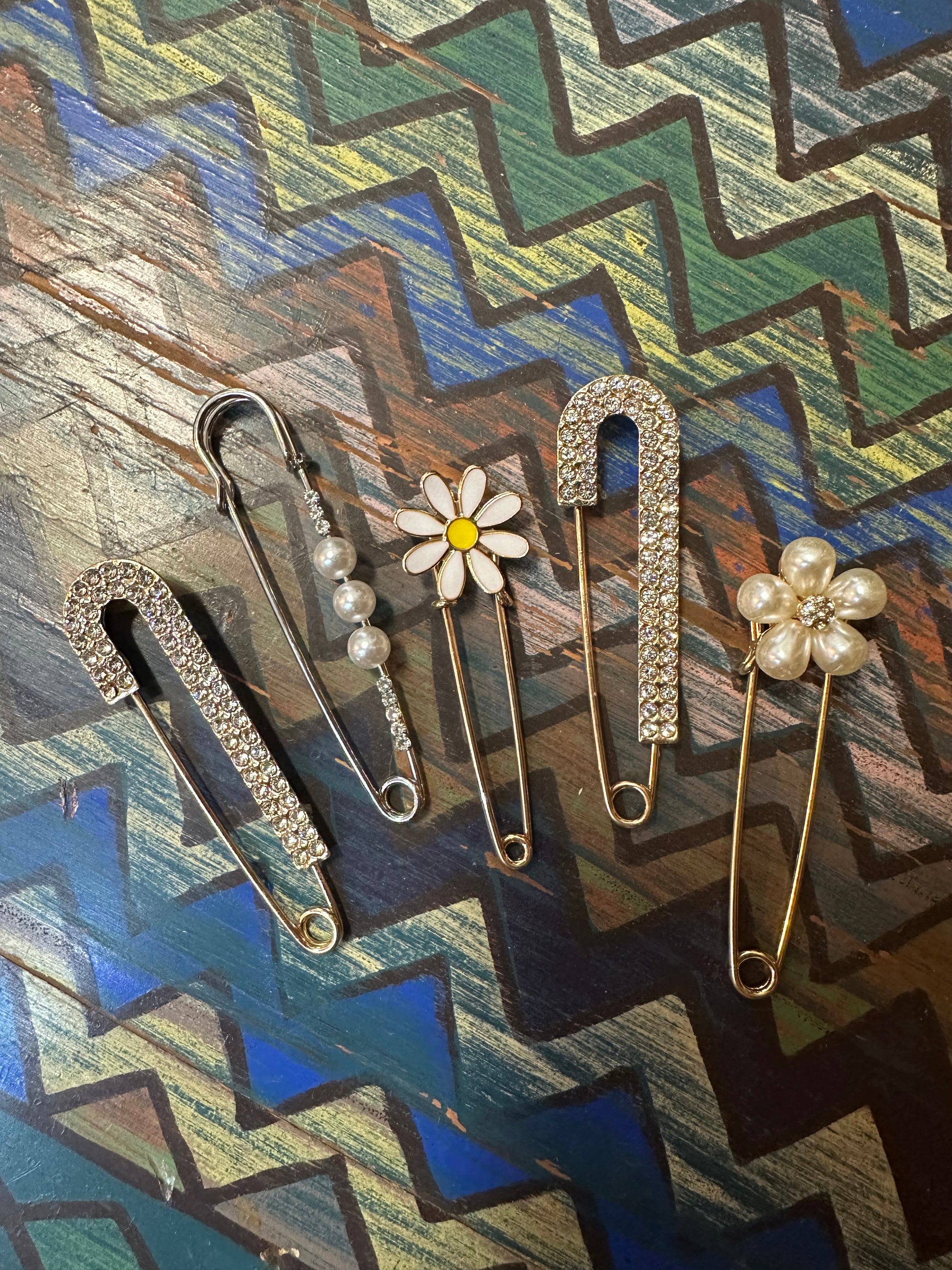 Fancy Pants Oversized Safety Pins