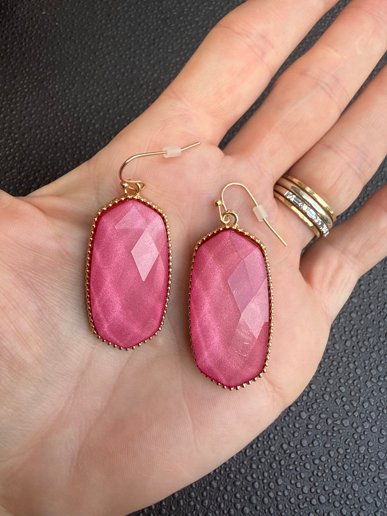 Cowgirl Blush Dangle Earrings