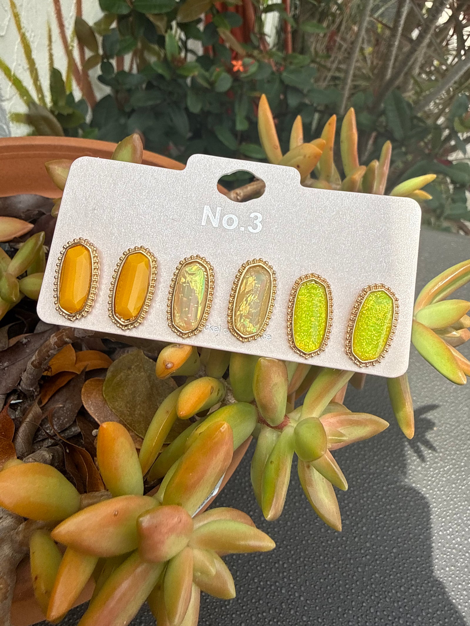 Soul Shine Statement Earring Set