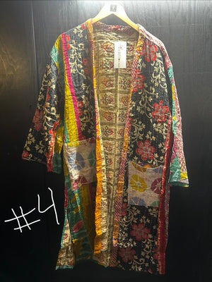 Sugaree Handmade Reversible Kantha Quilt Duster