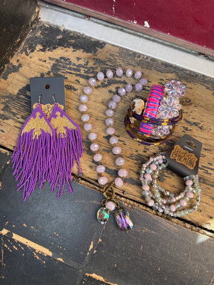 Lavender Haze Jewelry Set