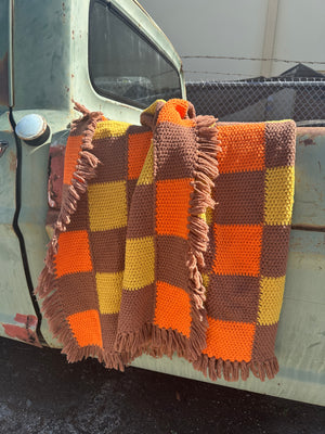 Vintage Grandmother's Handmade Crochet Afghans