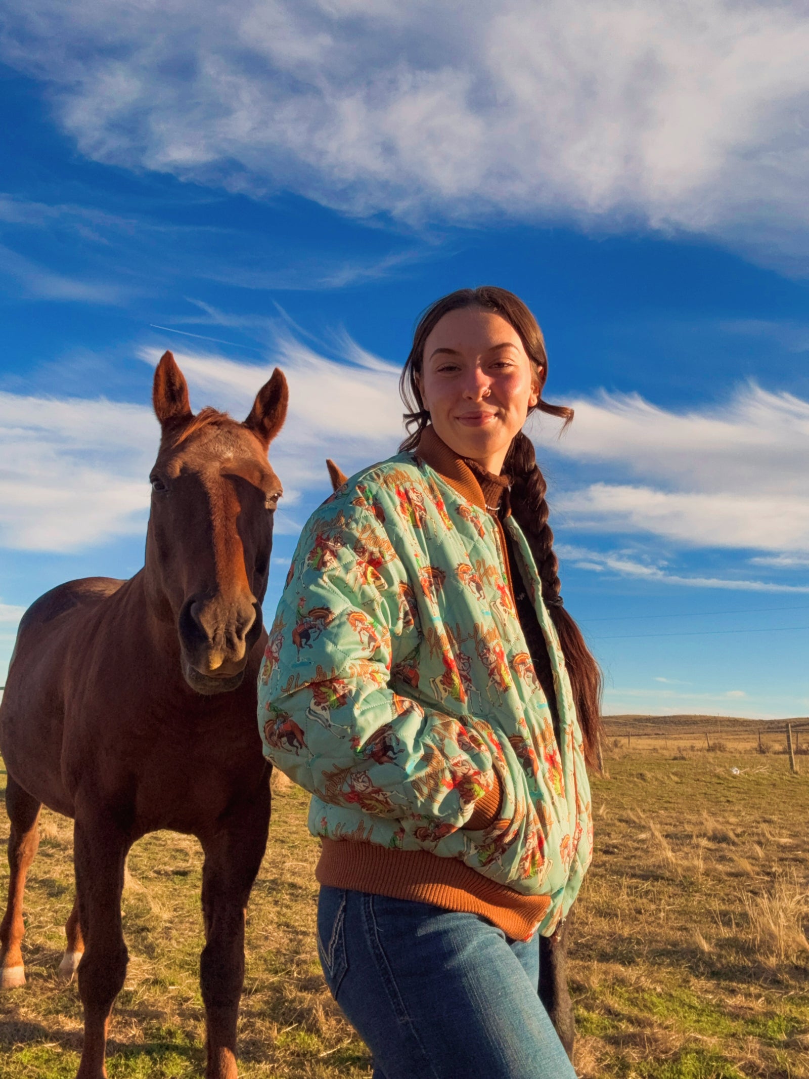 The Buckin’ Bronco Bomber Jacket