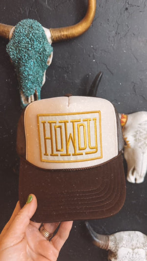 HOWDY Patch Trucker Hat