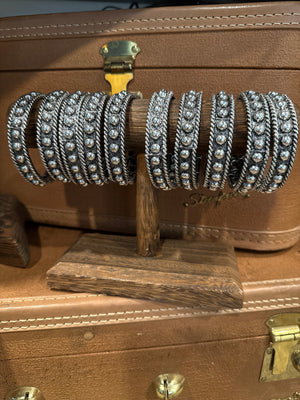 Sister Honey Silver Bangle