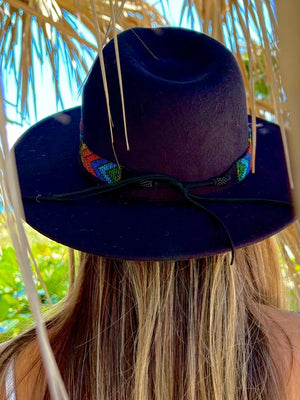 KAQCHI Rainbow Beaded Hat Band (DS)