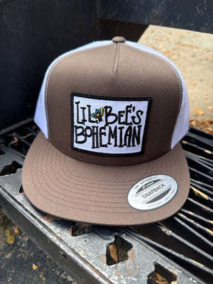 Lil Bee's Bohemian Embroidered Patch Trucker Hat