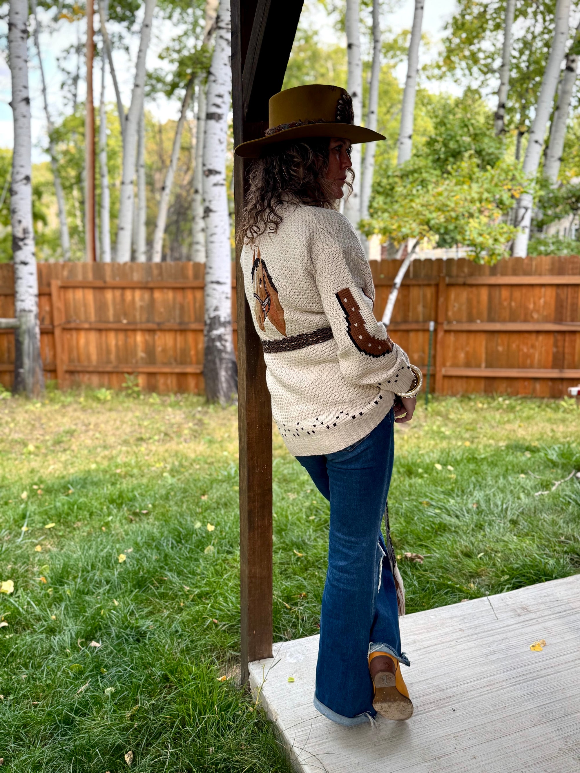 High Horse Western Cardigan • BACKORDER OCTOBER 2025