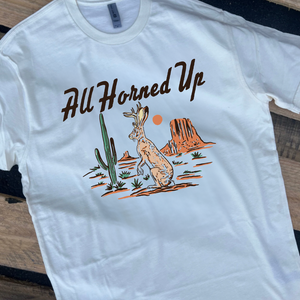 All Horned Up Graphic Tee Or Sweatshirt (made 2 order) LC