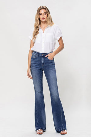 Ordinary World High Rise Released Hem Non Distressed Flare Jeans (DS) FG FM