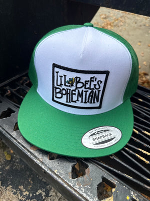 Lil Bee's Bohemian Embroidered Patch Trucker Hat