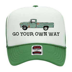 Go Your Own Way Custom Trucker Hat