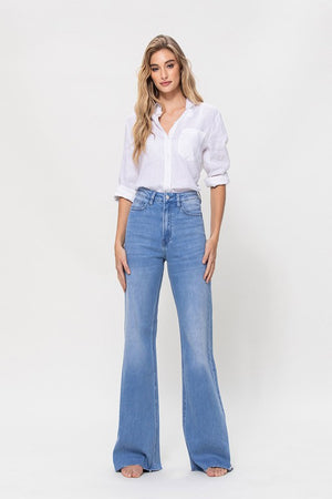 One Step Ahead High Rise Non Distressed Wide Leg Jeans (DS) FG VFM