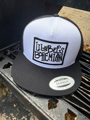 Lil Bee's Bohemian Embroidered Patch Trucker Hat
