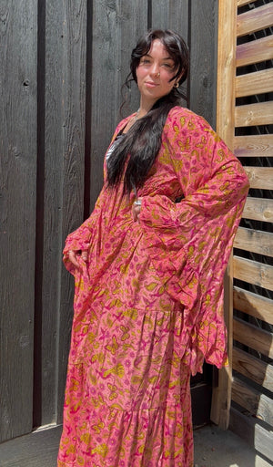 Save My Soul Flowy Butterfly Sleeve Duster Cardigan