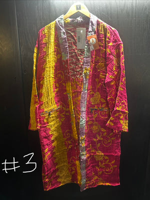 Sugaree Handmade Reversible Kantha Quilt Duster