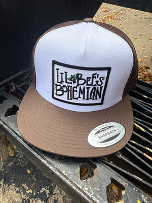 Lil Bee's Bohemian Embroidered Patch Trucker Hat