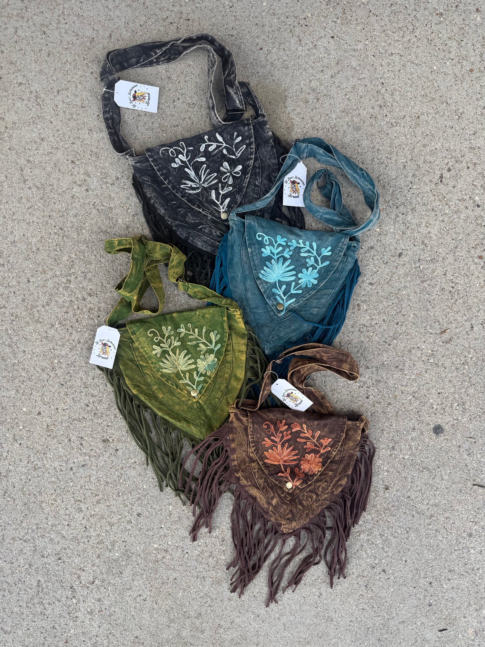 Festival Friend Crossbody Fringe Bag