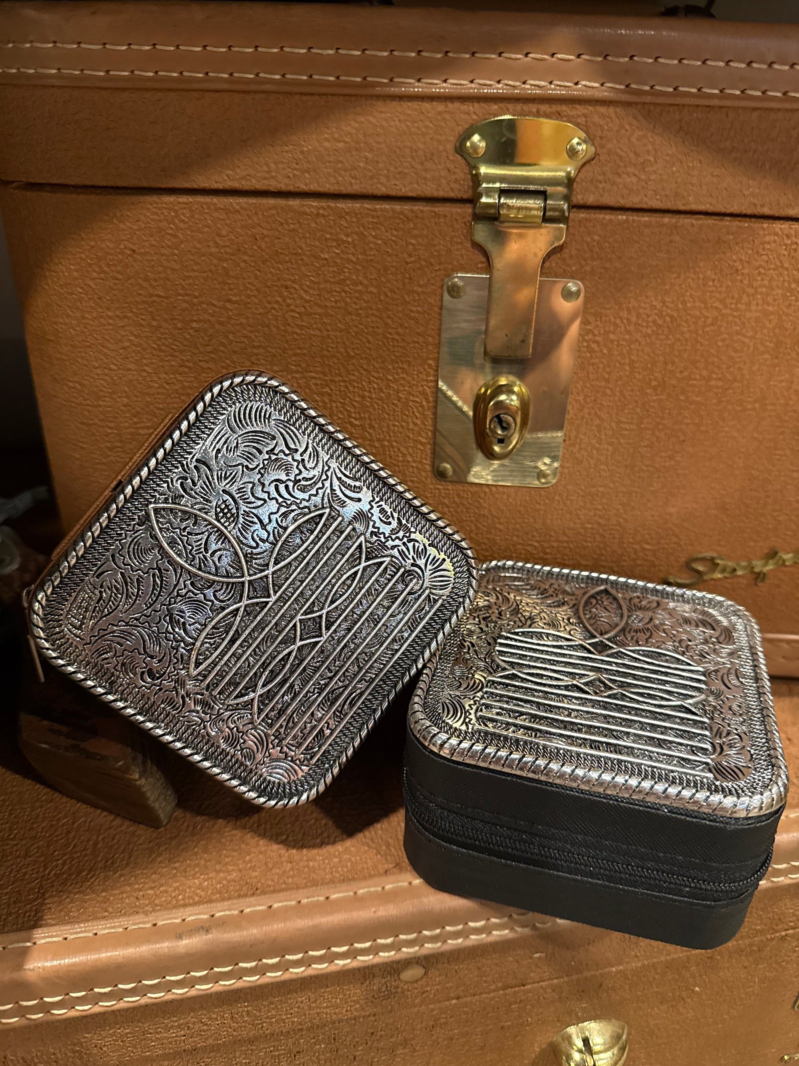 Cowgirl Keeps Travel Jewelry Box