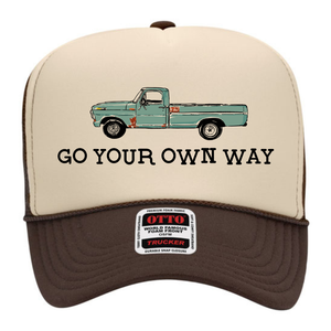 Go Your Own Way Custom Trucker Hat