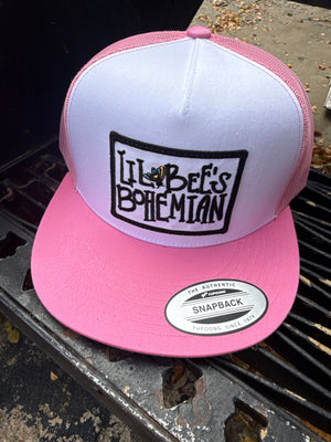Lil Bee's Bohemian Embroidered Patch Trucker Hat