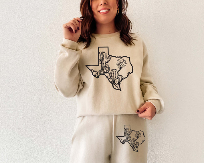 Texas Love Sweatsuit Set (made to order) WR